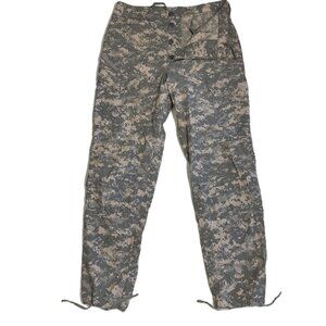 Army Combat Uniform Pants Trouser Flame Resistant Large XLong Digital Camo Cargo